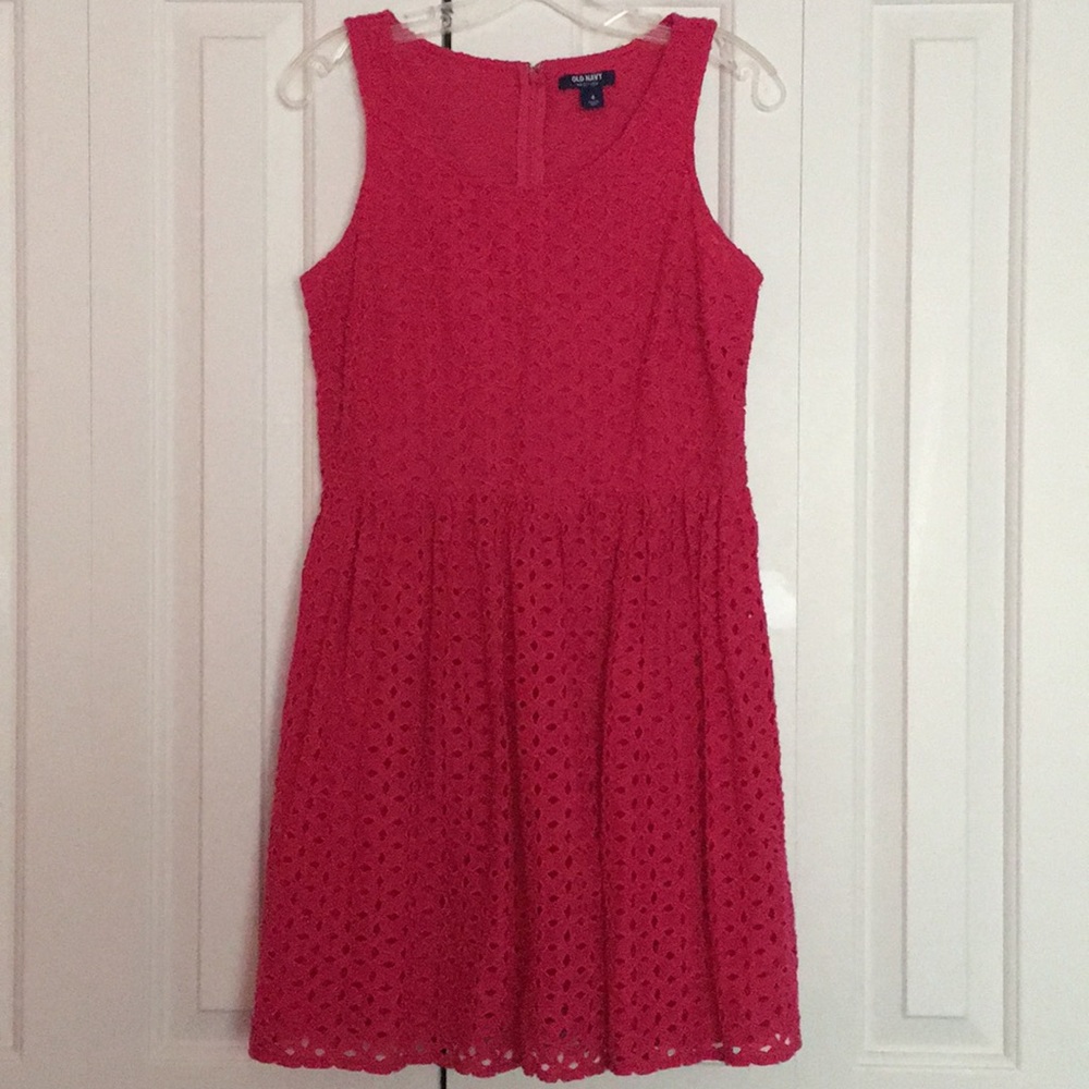 Old Navy eyelet dress. Size 4
